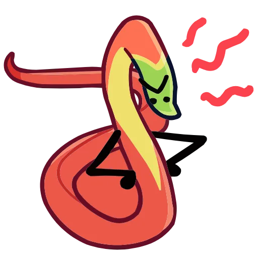 🐍 Эмодзи «Змеюки» для Telegram