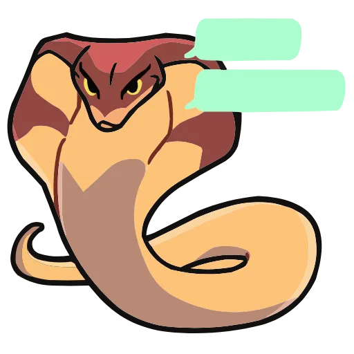 🐍 Эмодзи «Змеюки» для Telegram