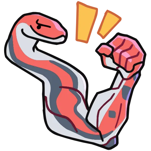 🐍 Эмодзи «Змеюки» для Telegram