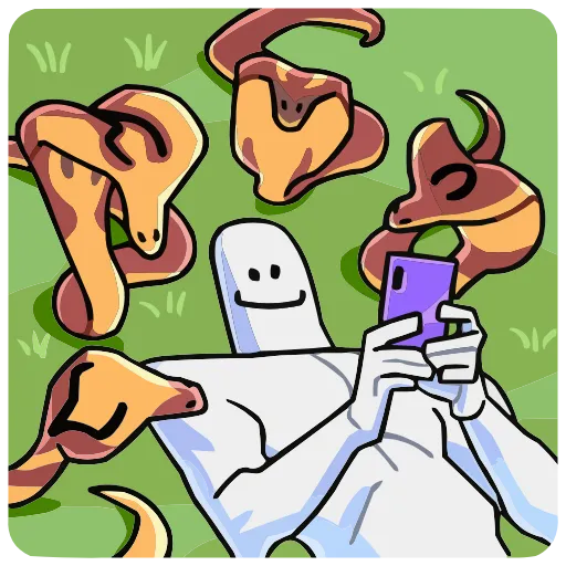 🐍 Эмодзи «Змеюки» для Telegram