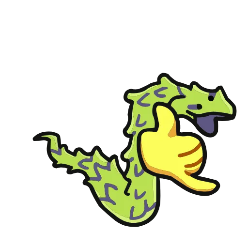 🐍 Эмодзи «Змеюки» для Telegram
