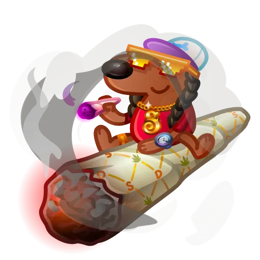 🎁 Эмодзи «#SnoopDogg» для Telegram