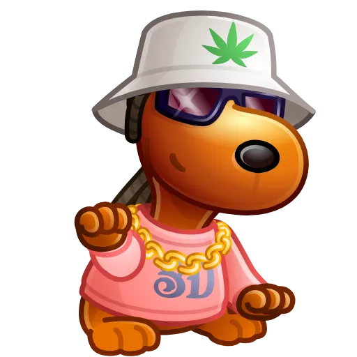 🎁 Эмодзи «Snoop Dogg» для Telegram