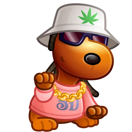 🎁 Стикер «Snoop Dogg» для Telegram
