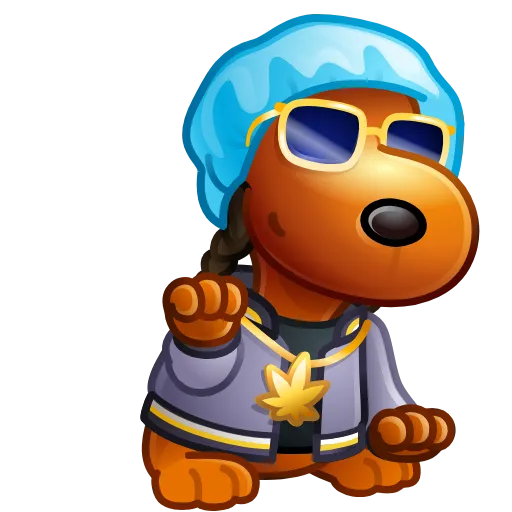 🎁 Стикер «Snoop Dogg» для Telegram