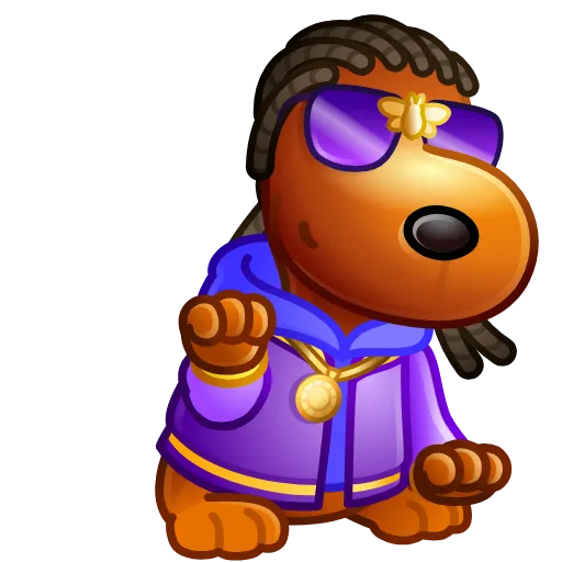 🎁 Стикер «Snoop Dogg» для Telegram