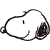 🐕 Эмодзи «Snoopy Drawn» для Telegram