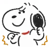 💪 Эмодзи «Snoopy Drawn» для Telegram