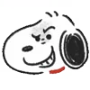 😈 Эмодзи «Snoopy Drawn» для Telegram