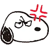 😡 Эмодзи «Snoopy Drawn» для Telegram