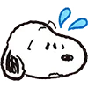 😓 Эмодзи «Snoopy Drawn» для Telegram