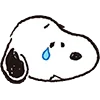 😢 Эмодзи «Snoopy Drawn» для Telegram