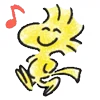 💃 Эмодзи «Snoopy Drawn» для Telegram