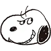 😈 Эмодзи «Snoopy Drawn» для Telegram