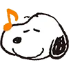 🎧 Эмодзи «Snoopy Drawn» для Telegram