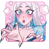 🤩 Эмодзи «Снежная Карина» для Telegram