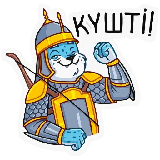 💪 Эмодзи «Снежный Барс» для Telegram