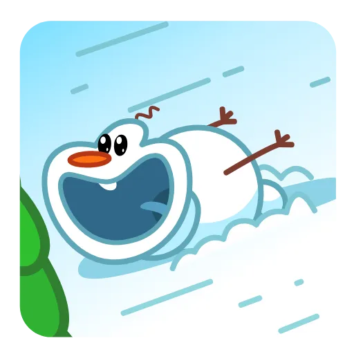 😃 Эмодзи «Снеговичок - Snowman animated» для Telegram