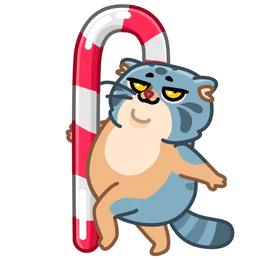 😏 Эмодзи «Snow Manul» для Telegram