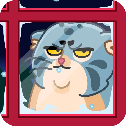 😑 Эмодзи «Snow Manul» для Telegram