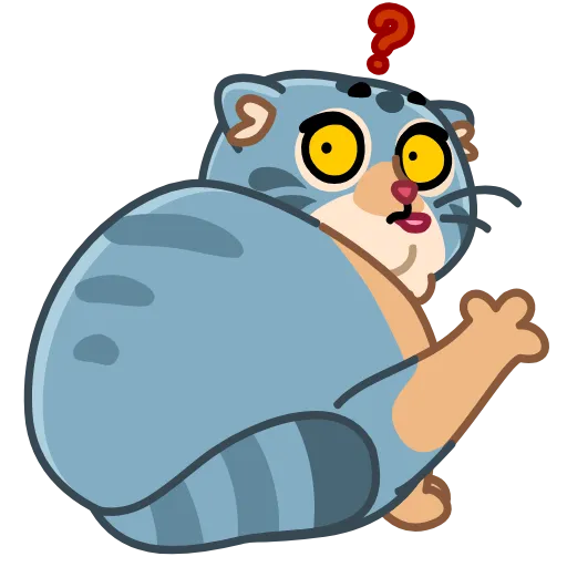 😳 Эмодзи «Snow Manul» для Telegram