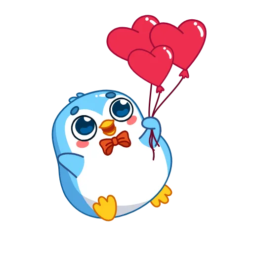 👋 Эмодзи «👏 Пингвин Снежок / Snowy the Penguin» для Telegram