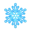 ❄️ Эмодзи «Snow Crystal» для Telegram