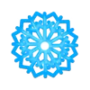 ❄️ Эмодзи «Snow Crystal» для Telegram