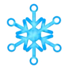 ❄️ Эмодзи «Snow Crystal» для Telegram