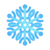 ❄️ Эмодзи «Snow Crystal» для Telegram