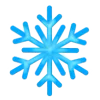 ❄️ Эмодзи «Snow Crystal» для Telegram
