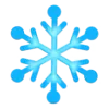 ❄️ Эмодзи «Snow Crystal» для Telegram