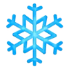 Эмодзи Snow Crystal для Telegram — скачать