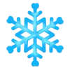 ❄️ Эмодзи «Snow Crystal» для Telegram
