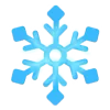 ❄️ Эмодзи «Snow Crystal» для Telegram
