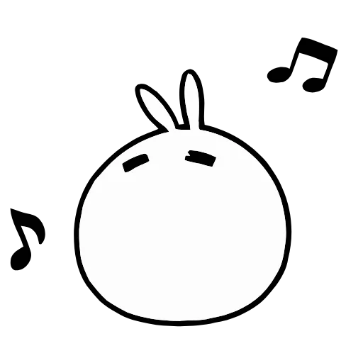 🎶 Стикер «Snowball Rabbit» для Telegram