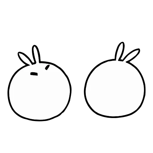 😠 Стикер «Snowball Rabbit» для Telegram