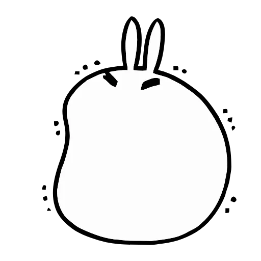 😢 Стикер «Snowball Rabbit» для Telegram