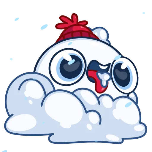 ❄️ Эмодзи «Snowball» для Telegram