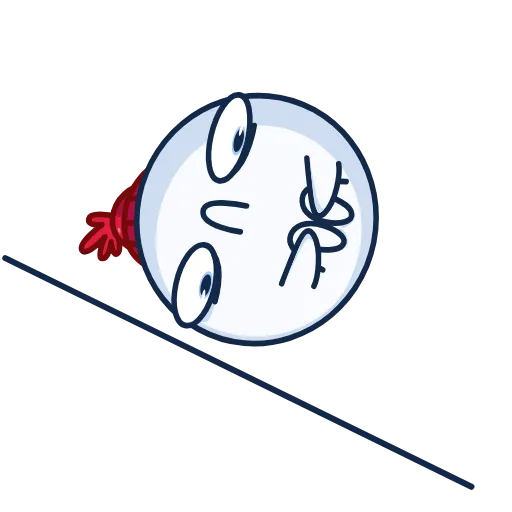 🏂 Эмодзи «Snowball» для Telegram