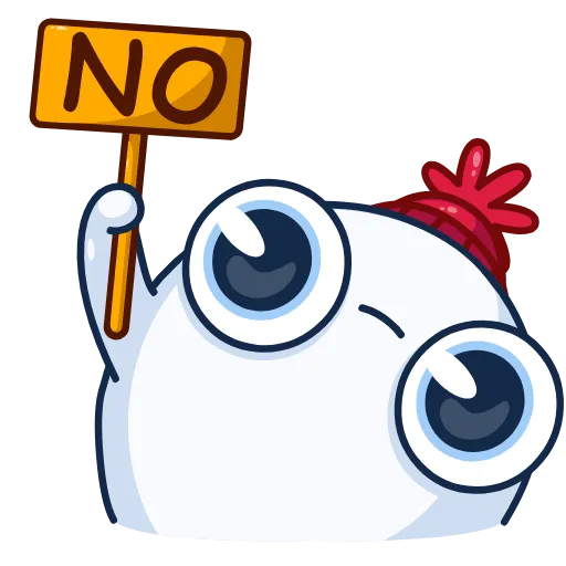 🙅‍♂️ Эмодзи «Snowball» для Telegram