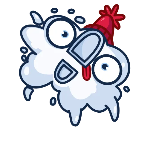 🤪 Эмодзи «Snowball» для Telegram