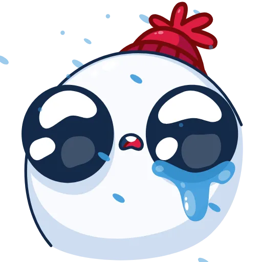 😢 Эмодзи «Snowball» для Telegram