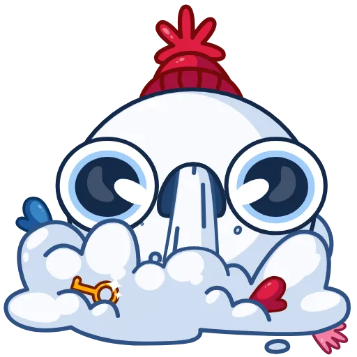 🤮 Эмодзи «Snowball» для Telegram