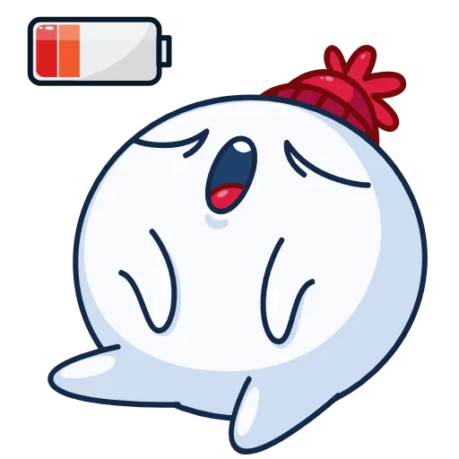 🥱 Эмодзи «Snowball» для Telegram