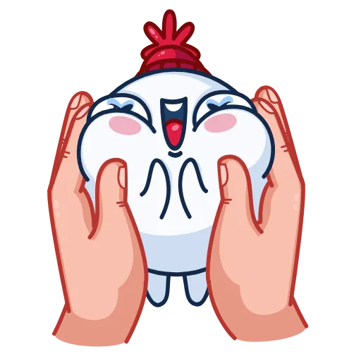 👏 Эмодзи «Snowball» для Telegram