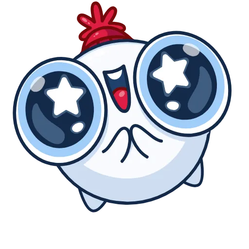 🤩 Эмодзи «Snowball» для Telegram