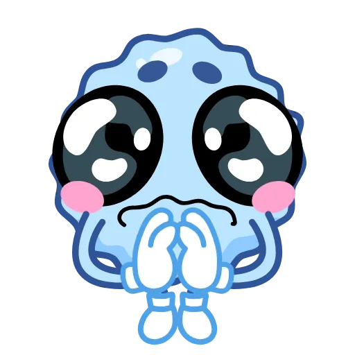 🥺 Эмодзи «Снежок» для Telegram