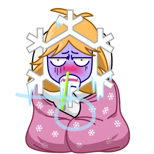 🧑‍🎄 Эмодзи «Snowflake» для Telegram
