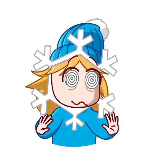 😵‍💫 Эмодзи «Snowflake» для Telegram